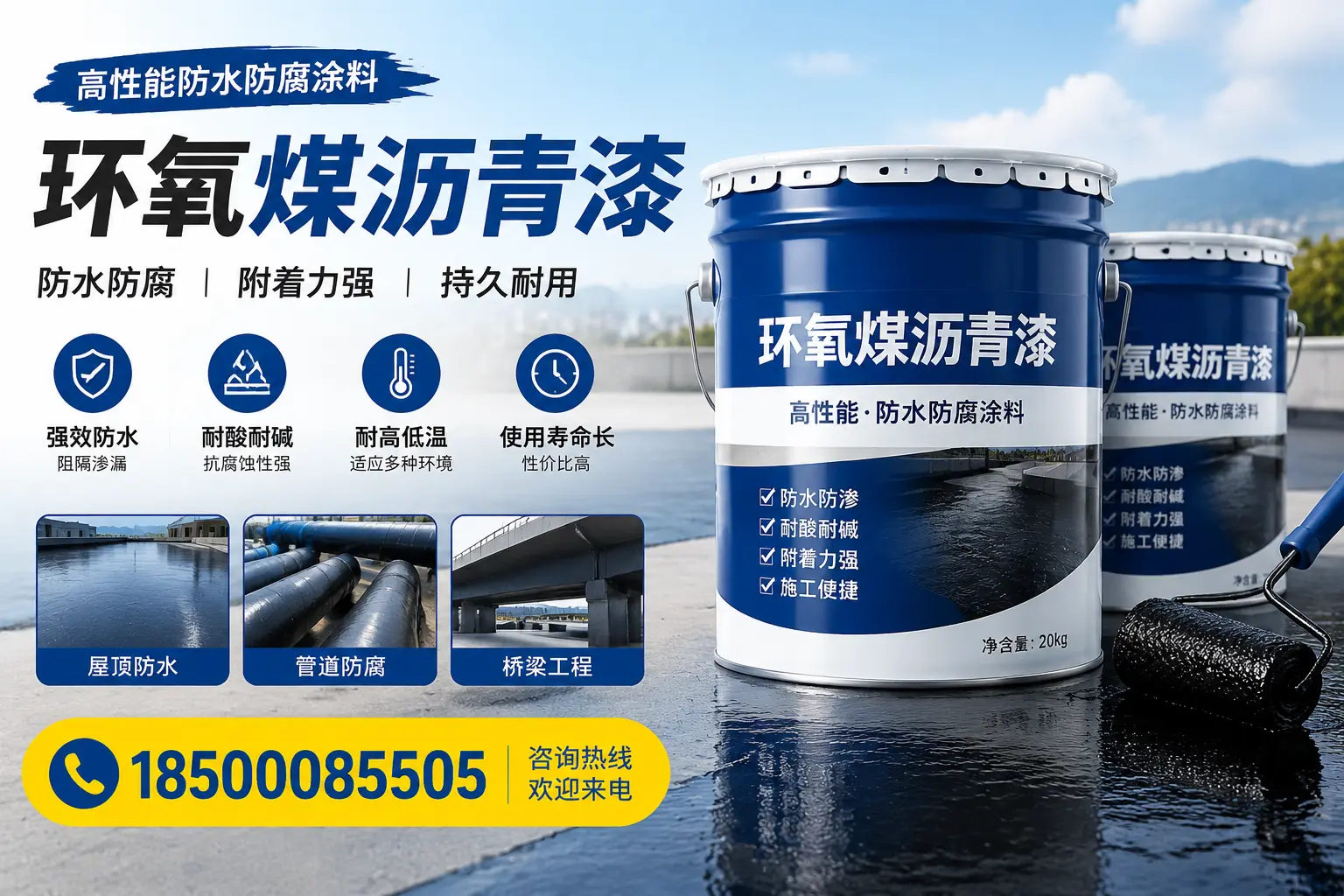 环氧煤沥青漆的市场前景如何？昆明用户需关注